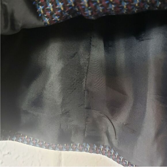 VINTAGE MICKI Wool-blend Button-down Blazer Jacket Top 6 - Picture 5 of 6